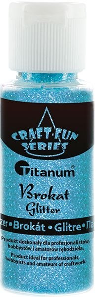 Titanum Brokat Titanum Craft-Fun Series kolor: lazurowy 1 kolor. (C37)