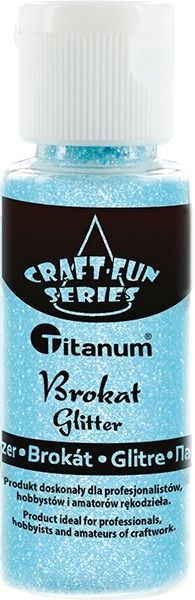 Titanum Brokat Titanum Craft-Fun Series kolor: niebieski jasny 1 kolor. (C07)