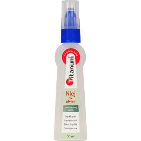 Titanum Klej w płynie Titanum z metalową kulka 50ml