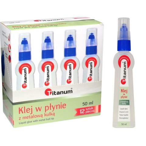 Titanum Klej w płynie Titanum z metalową kulka 50ml