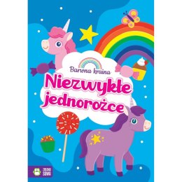 Zielona Sowa Książeczka edukacyjna Zielona Sowa Barwna kraina. Niezwykłe jednorożce