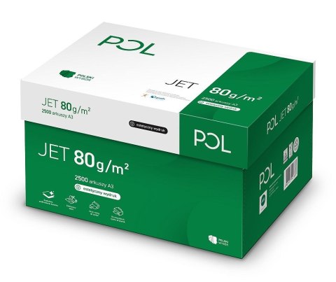 Pol Papier ksero jet A3 biały 500k. 80g Pol