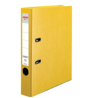 Herlitz Segregator dźwigniowy Herlitz Q. file Standard 0011167517 A4 50mm żółty (300003092)