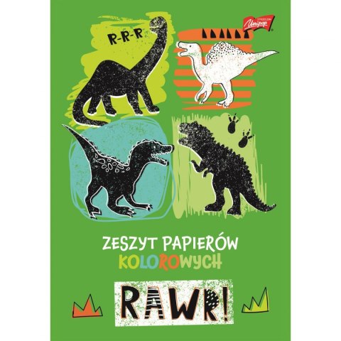 Unipap Zeszyt papierów kolorowych Unipap A5 80g 10k [mm:] 148x210