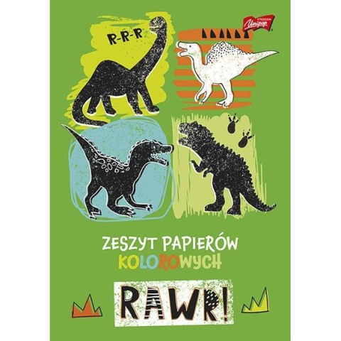Unipap Zeszyt papierów kolorowych Unipap A5 80g 10k [mm:] 148x210