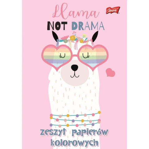 Unipap Zeszyt papierów kolorowych Unipap A5 80g 10k [mm:] 148x210