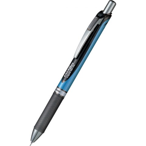 Pentel Cienkopis Pentel ENERGEL BLN 75, czarny 0,25mm 4kol.