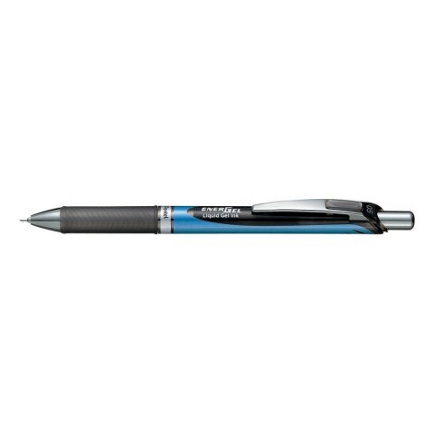 Pentel Cienkopis Pentel ENERGEL BLN 75, czarny 0,25mm 4kol.