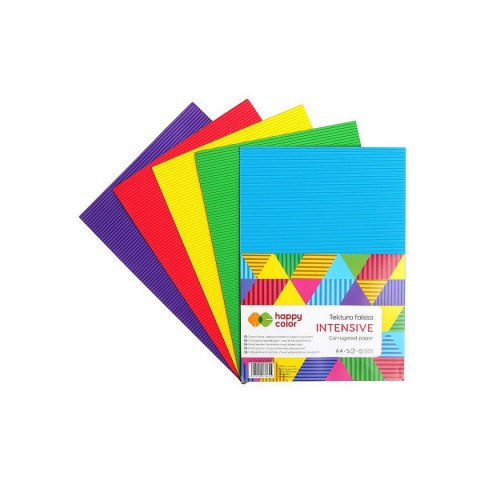 Happy Color Karton falisty mix Happy Color (HA 7720 2030-INTEN)
