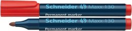 Schneider Marker permanentny Schneider Maxx 130, czerwony 1,0-3,0mm okrągła końcówka (SR123002)