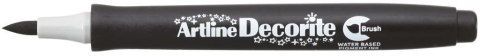 Artline Marker specjalistyczny Artline decorite, czarny pędzelek końcówka (AR-035 3 2)