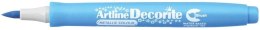 Artline Marker specjalistyczny Artline metaliczny decorite, niebieski pędzelek końcówka (AR-035 1 8)