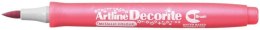 Artline Marker specjalistyczny Artline metaliczny decorite, różowy 1,0mm pędzelek końcówka (AR-035 8 8)