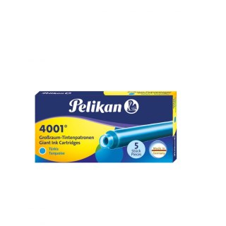 Pelikan Naboje długie Pelikan GTP/5 310656 turkusowy (300004110)