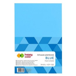 Happy Color Arkusz piankowy Happy Color kolor: niebieski 5 ark. [mm:] 210x297 (HA 7130 2030-3)