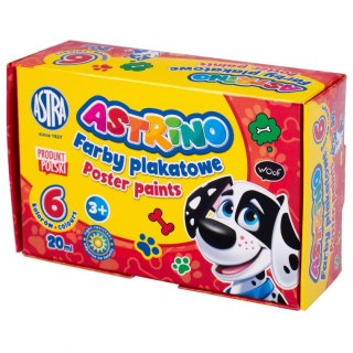 Astra Farby plakatowe Astra ASTRINO kolor: miedziany 20ml 6 kolor. (301221001)