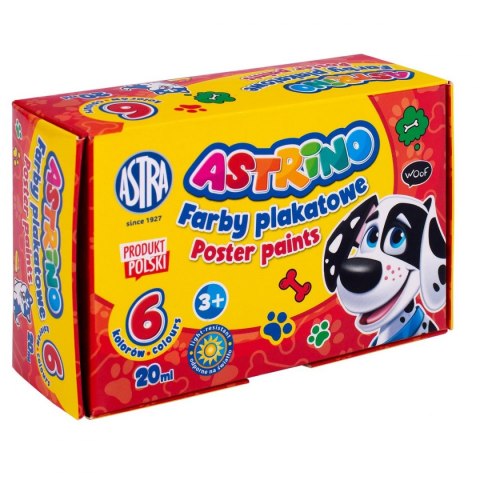 Astra Farby plakatowe Astra ASTRINO kolor: miedziany 20ml 6 kolor. (301221001)