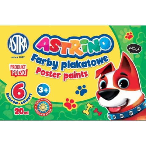 Astra Farby plakatowe Astra ASTRINO kolor: miedziany 20ml 6 kolor. (301221001)