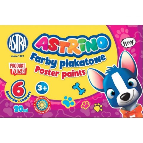 Astra Farby plakatowe Astra ASTRINO kolor: miedziany 20ml 6 kolor. (301221001)