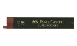 Faber Castell Wkład do ołówka (grafit) Faber Castell 2B 0,5mm