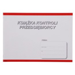 Stolgraf Druk offsetowy książka kontroli przedsiębiorcy A4 A4 20k. Stolgraf (P58)
