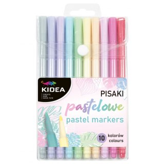 Kidea Flamaster Kidea pastelowe 10 kol. (PIP10KA)