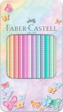 Faber Castell Kredki ołówkowe Faber Castell Sparkle pastelowe 12 kol. (201910 FC)