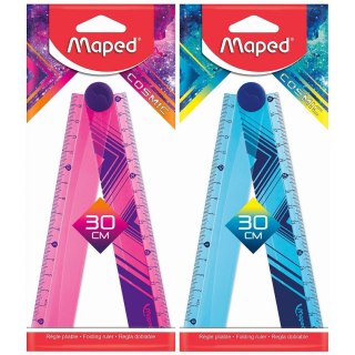 Maped Linijka plastikowa Maped składana 30cm (281017)