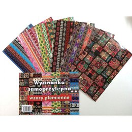 Cormoran Zeszyt papierów kolorowych Cormoran wzory plemienne A4
