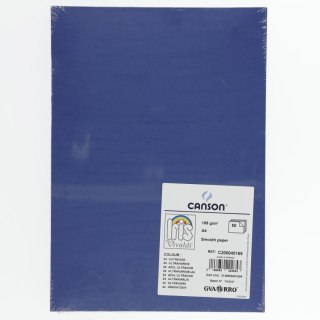 Canson Brystol Canson A4 granatowa 185g 50k (200040169)