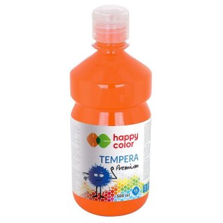 Happy Color Farba tempera Happy Color kolor: pomarańczowy 500ml 1 kolor. (HA 3310 0500-42)