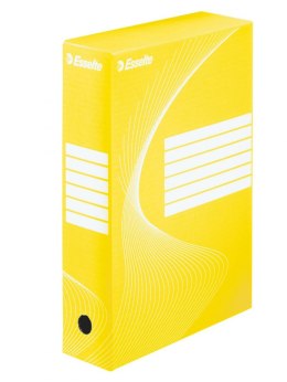 Esselte Pudło archiwizacyjne Standard A4 żółty karton [mm:] 245x80x 345 Esselte (128413)