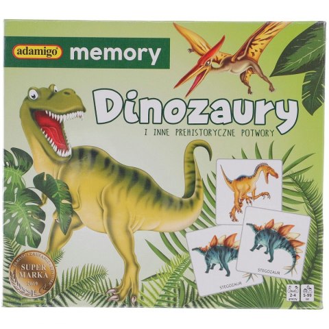 Kukuryku Gra pamięciowa Kukuryku DINOZAURY memory