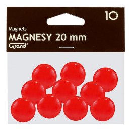 Grand Magnes czerwony [mm:] 20 Grand (130-1688) 10 sztuk