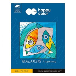 Happy Color Blok artystyczny Happy Color młody artysta A3 200g 10k (HA 3720 3040-M10)