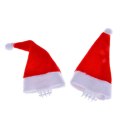 Arpex Czapka party mini czapeczki mikołaja 2 szt czerwone tekstylny Arpex (sm8007)