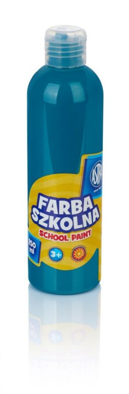Astra Farby plakatowe Astra szkolne kolor: turkusowy 250ml 1 kolor.