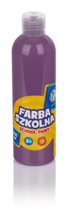 Astra Farby plakatowe Astra szkolne kolor: śliwkowy 250ml 1 kolor.