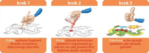 Książeczka edukacyjna Piaskowe obrazki. Pakiet nr 3. Książeczka edukacyjna Piaskowe obrazki. Pakiet nr 3.