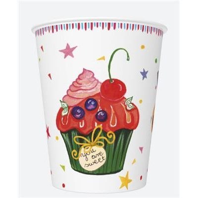 Pol-mak Kubek jednorazowy Pol-mak daisy papier 250ml (01)