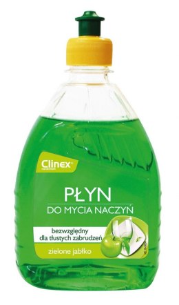 Clinex Płyn do mycia naczyń Clinex zielone jabłko 500 ml (CL77719)