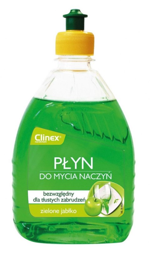 Clinex Płyn do mycia naczyń Clinex zielone jabłko 500 ml (CL77719)