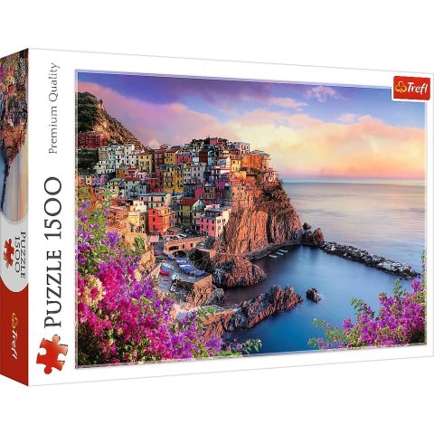 Trefl Puzzle Trefl WIDOK NA MIASTECZKO MANAROLA 1500 el. (26137)