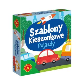 Alexander Układanka Alexander Szablony Kieszonkowe ? Pojazdy