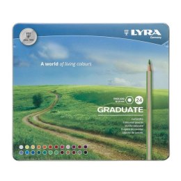 Lyra Kredki ołówkowe Lyra Graduate 24 kol. (L2871240)