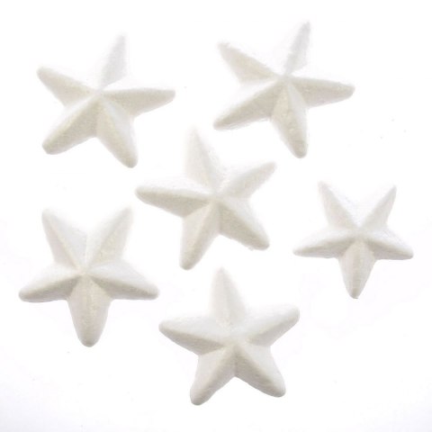 Arpex Ozdoba styropianowa Arpex gwiazdki 7 cm, 6 szt. (BN0530) Arpex Ozdoba styropianowa Arpex gwiazdki 7 cm, 6 szt. (BN0530)