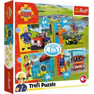 Trefl Puzzle Trefl 4w1 el. (34387)