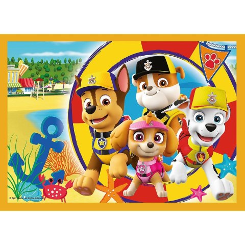 Trefl Puzzle Trefl 4w1 el. (34395) Trefl Puzzle Trefl 4w1 el. (34395)