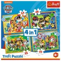 Trefl Puzzle Trefl 4w1 el. (34395)