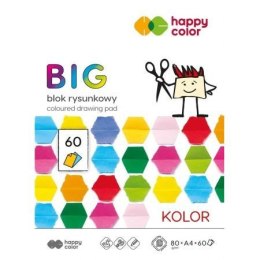 Happy Color Blok rysunkowy Happy Color A4 mix 80g 60k (HA 3708 2030-09B60)
